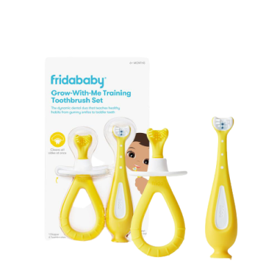 Fridababy Grow-With-Me Zestaw szczoteczek dla dzieci
