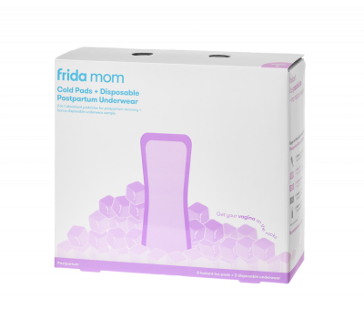 Frida Mom Ice Maxi wkładki chłodzące 8 szt. + majtki poporodowe 2 szt.